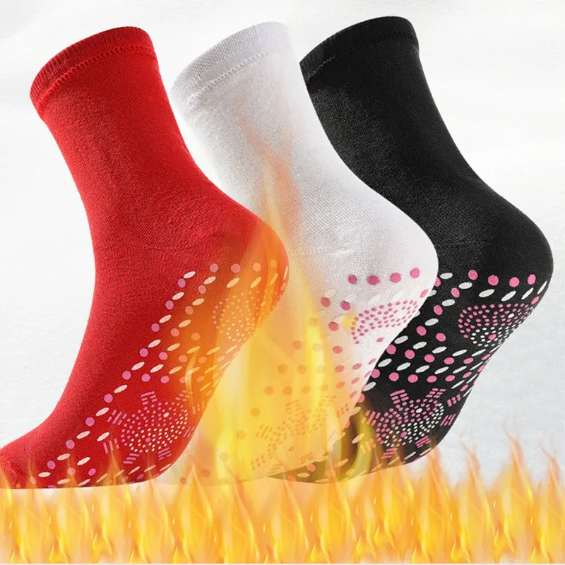 Unisex Winter Warm Self-heating Magnetic Socks