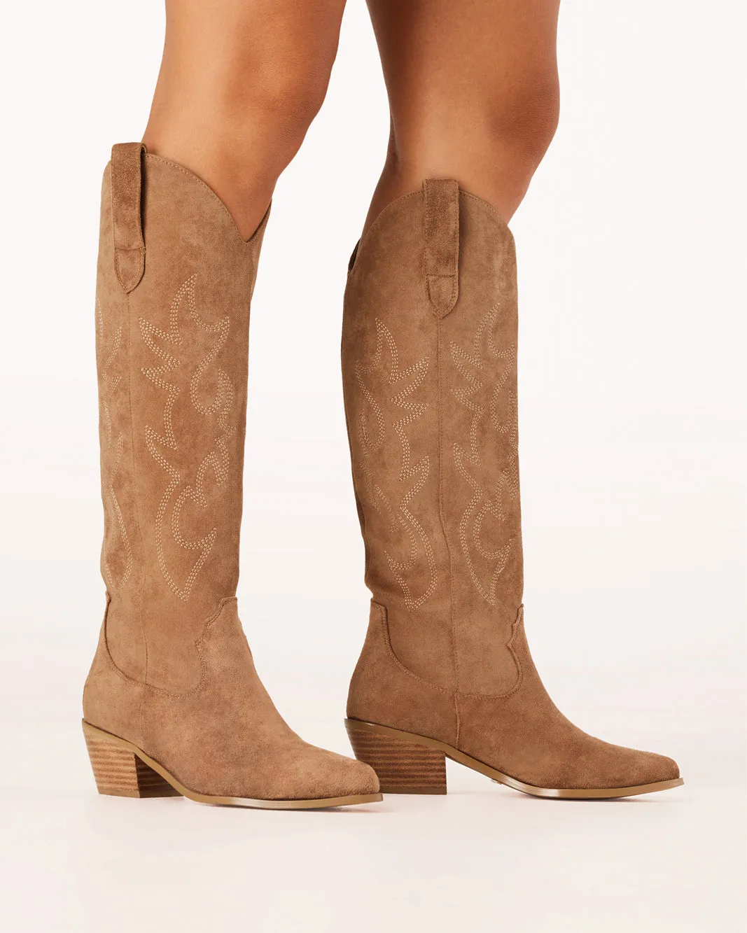 URSON - DARK TAN SUEDE