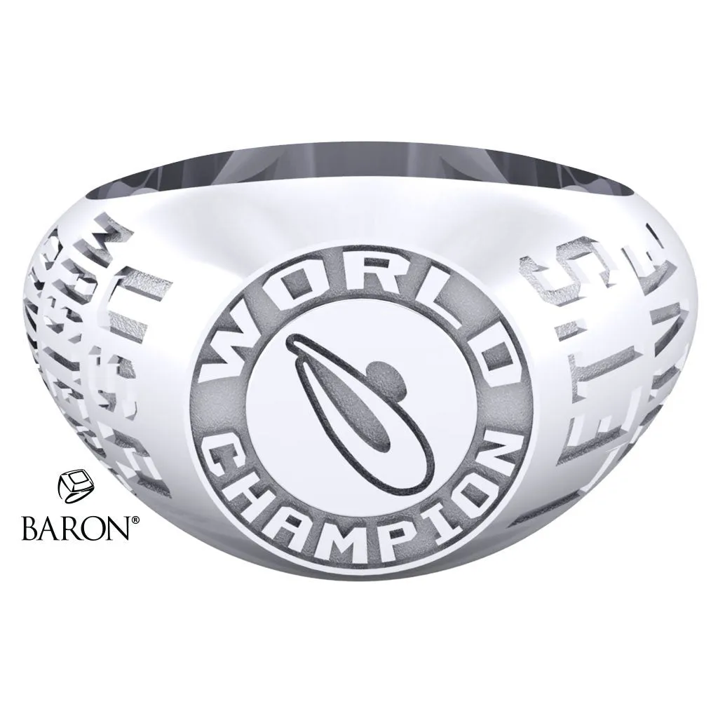 USA Masters Diving 2021 Championship Ring - Design 4.7.C (World Champion)