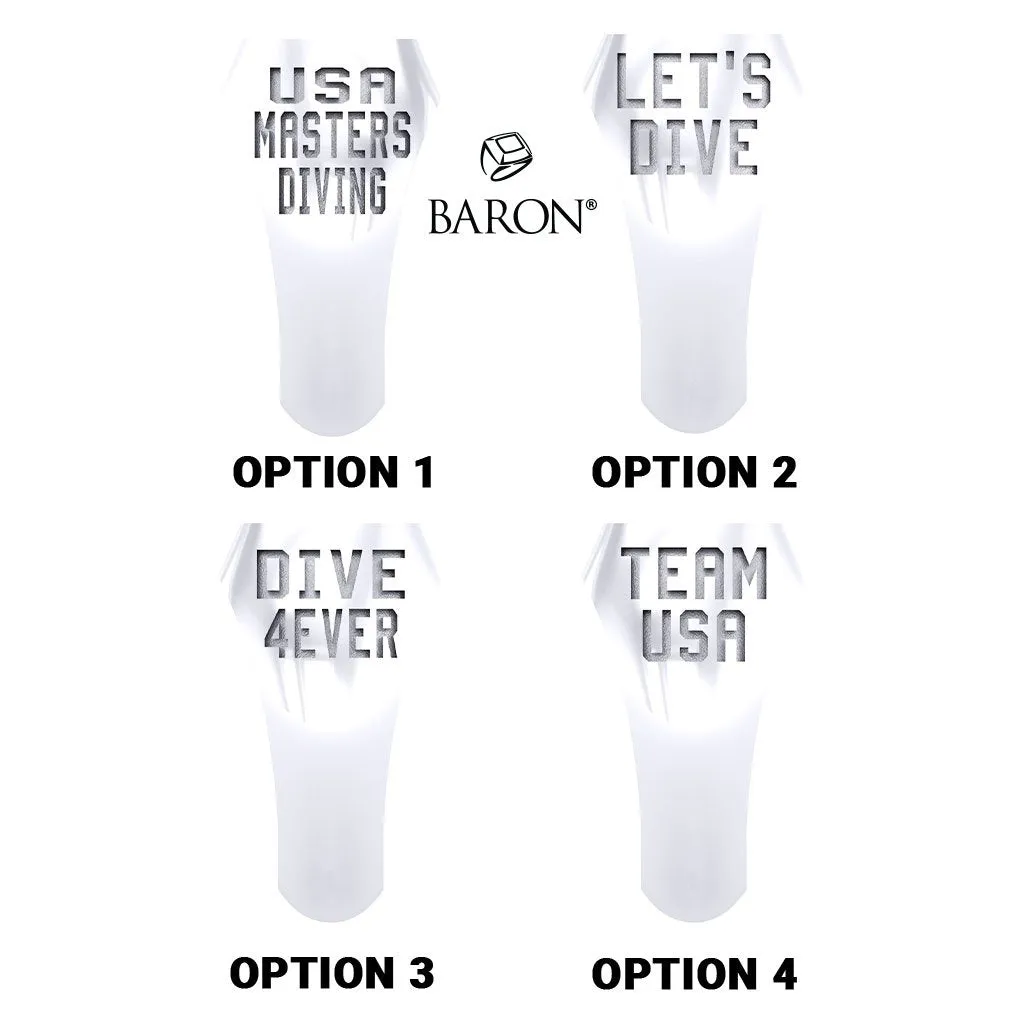 USA Masters Diving 2021 Championship Ring - Design 4.7.C (World Champion)