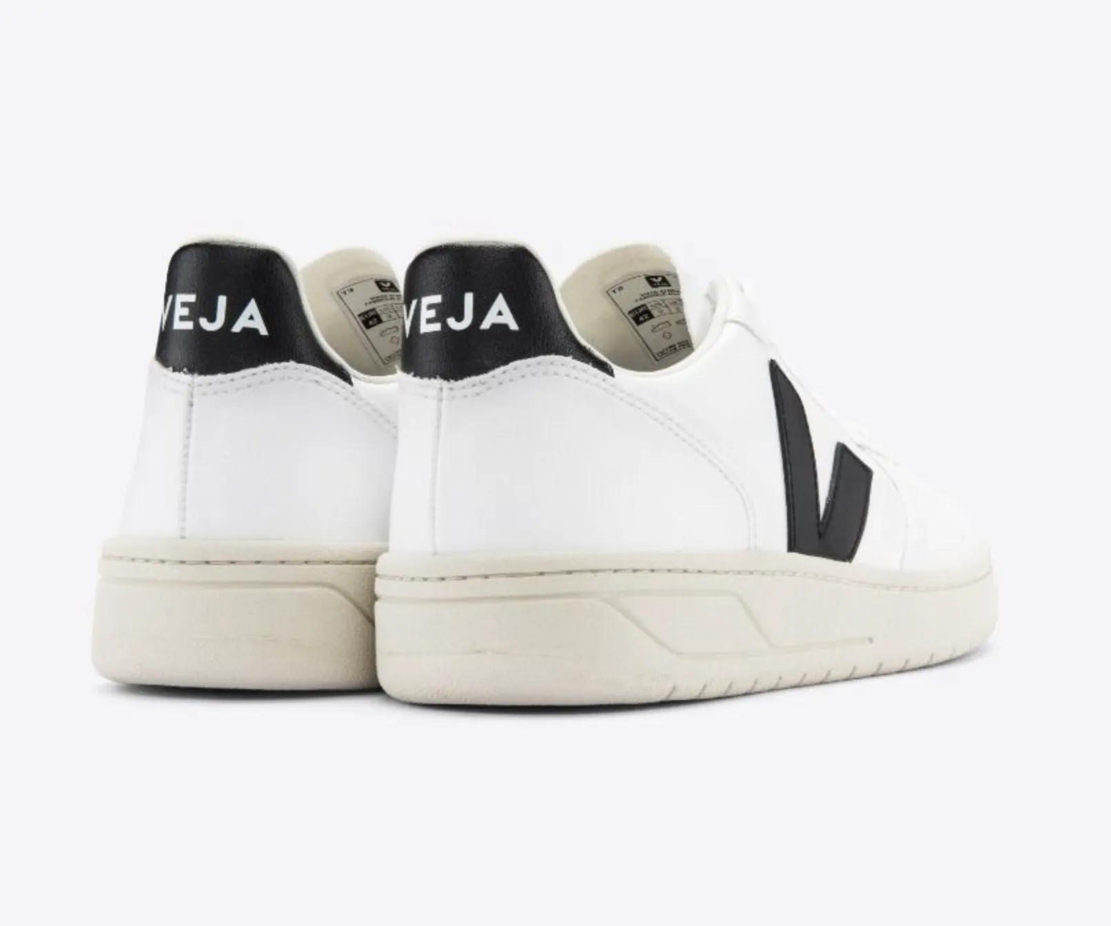 Veja Men's V-10 CWL White Black