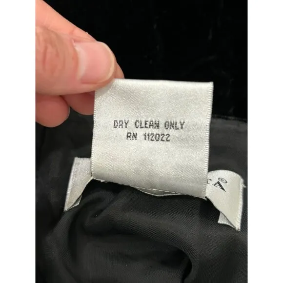 Victor Costa NWT Womens Black Velvet Whimsygoth Fairy Skirt Size 12