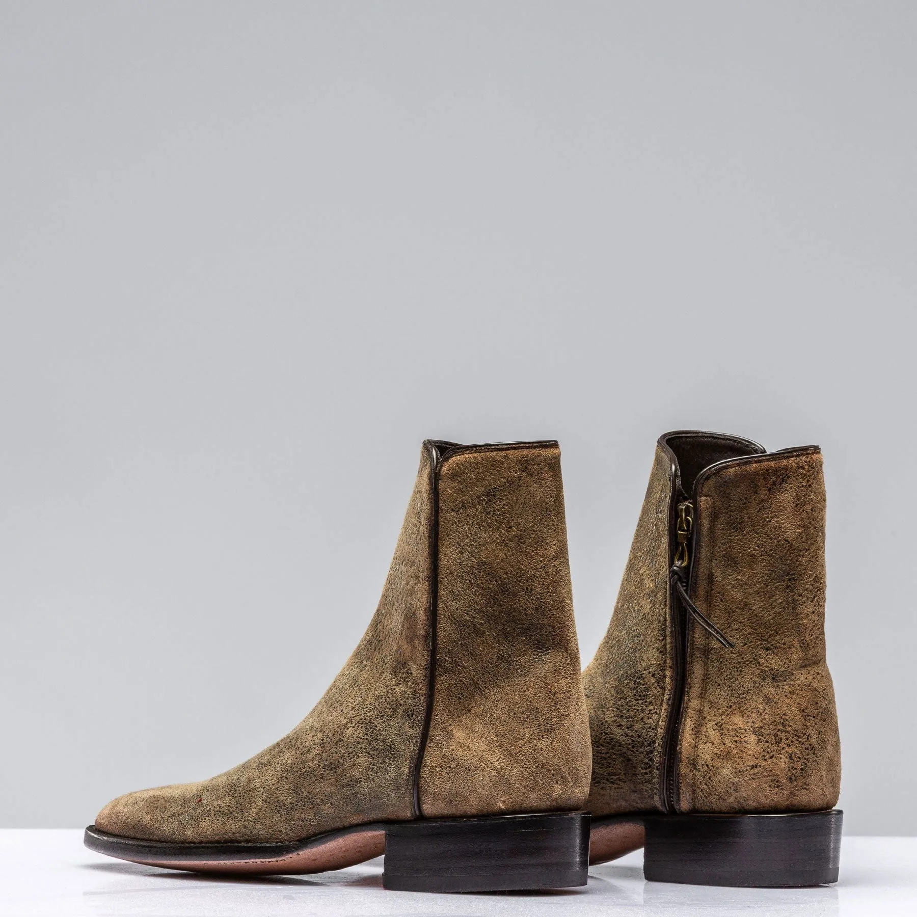 Vintage Goat Suede Chelsea Boot