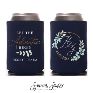 Wedding Can Cooler #13FR - Full Color