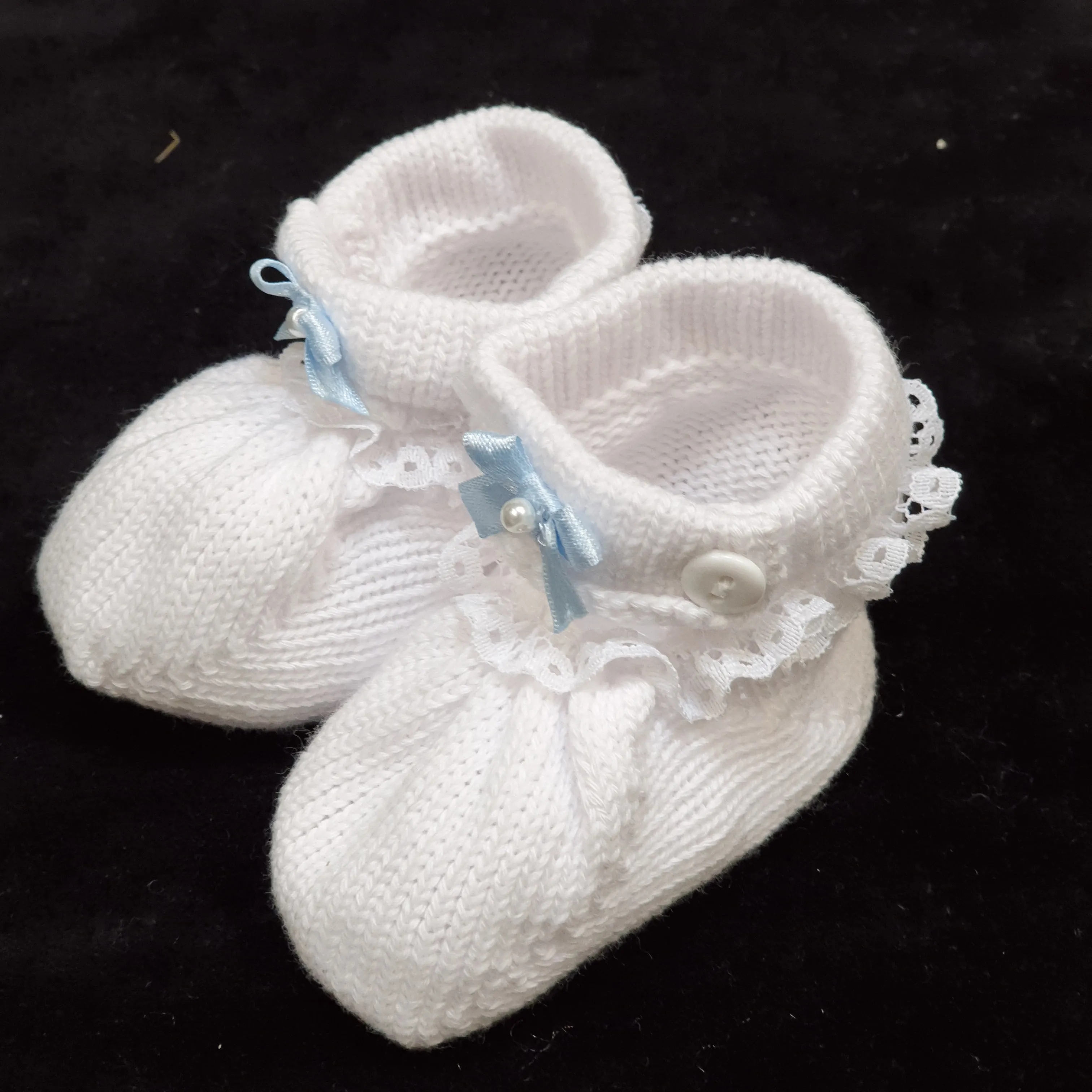 Will Beth Soft Knit pretty shoes - NB girls 6 styles