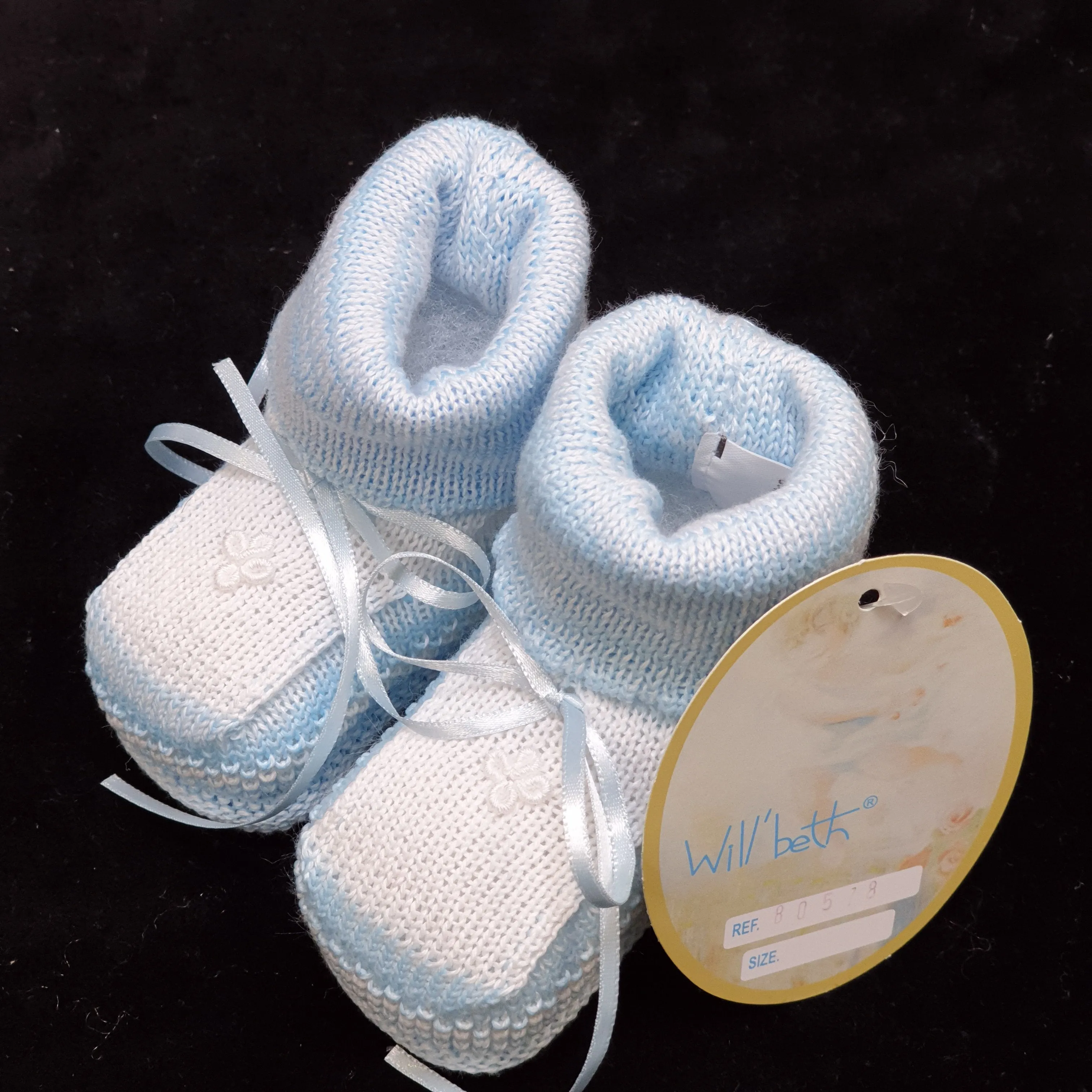 Will Beth Soft Knit pretty shoes - NB girls 6 styles