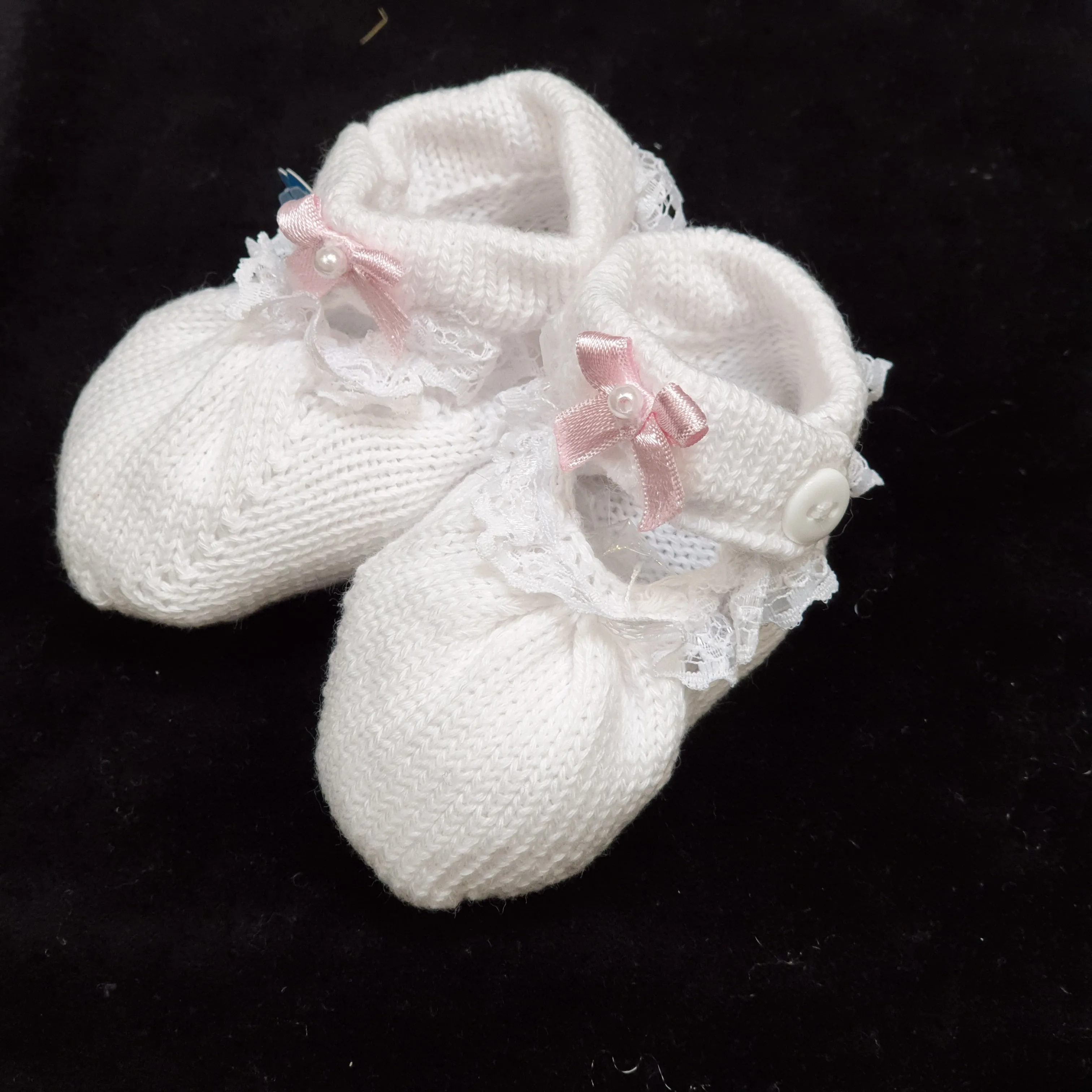 Will Beth Soft Knit pretty shoes - NB girls 6 styles