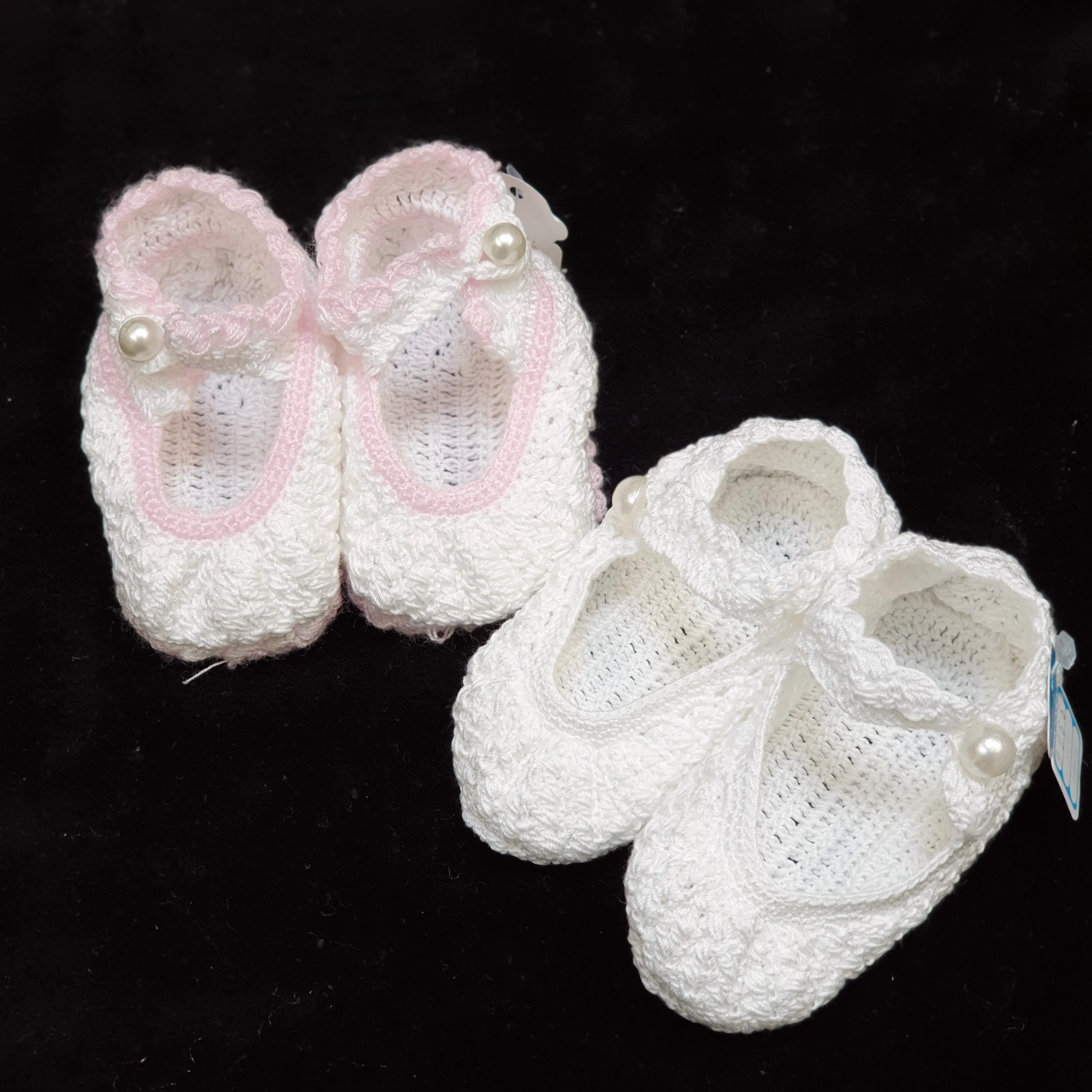 Will Beth Soft Knit pretty shoes - NB girls 6 styles