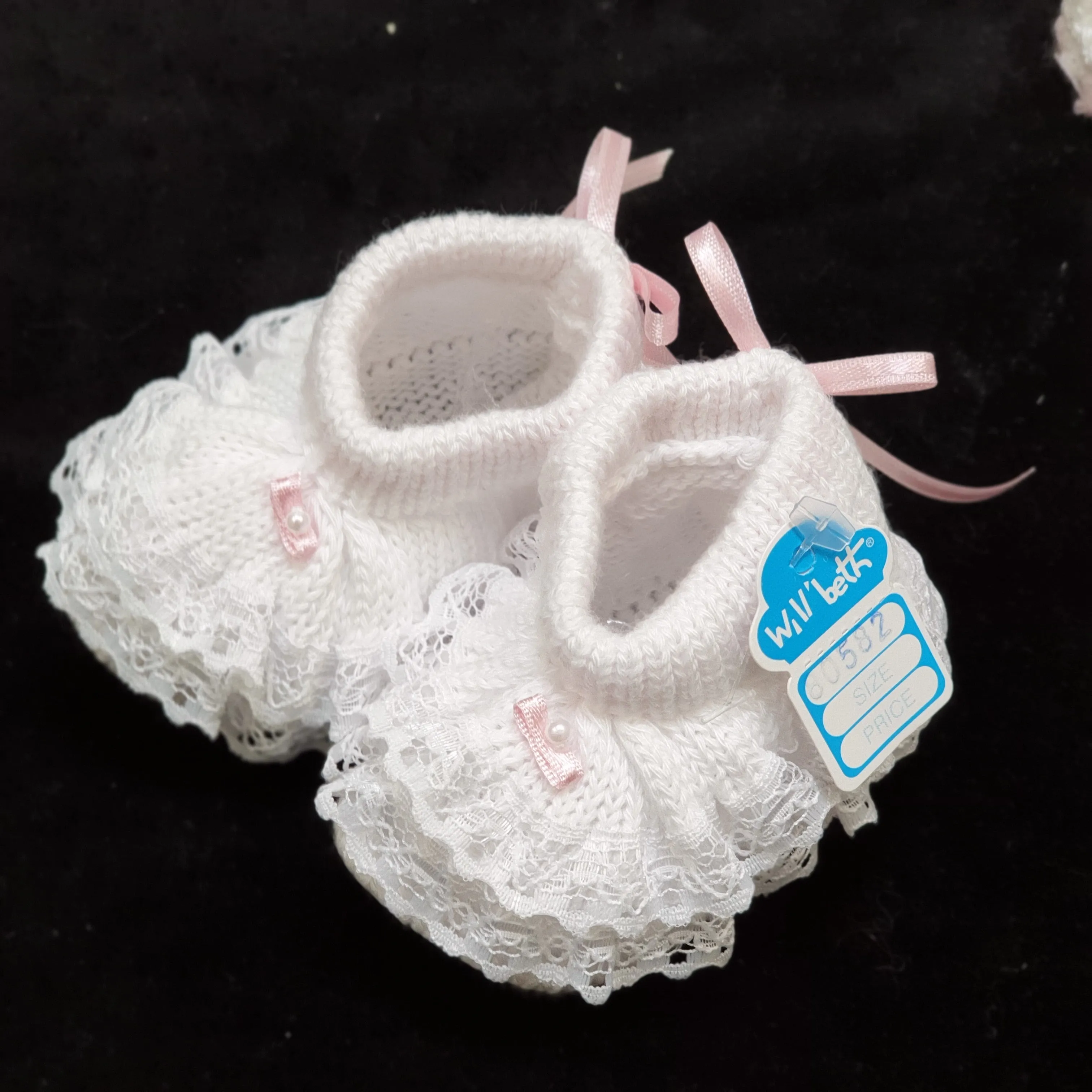 Will Beth Soft Knit pretty shoes - NB girls 6 styles