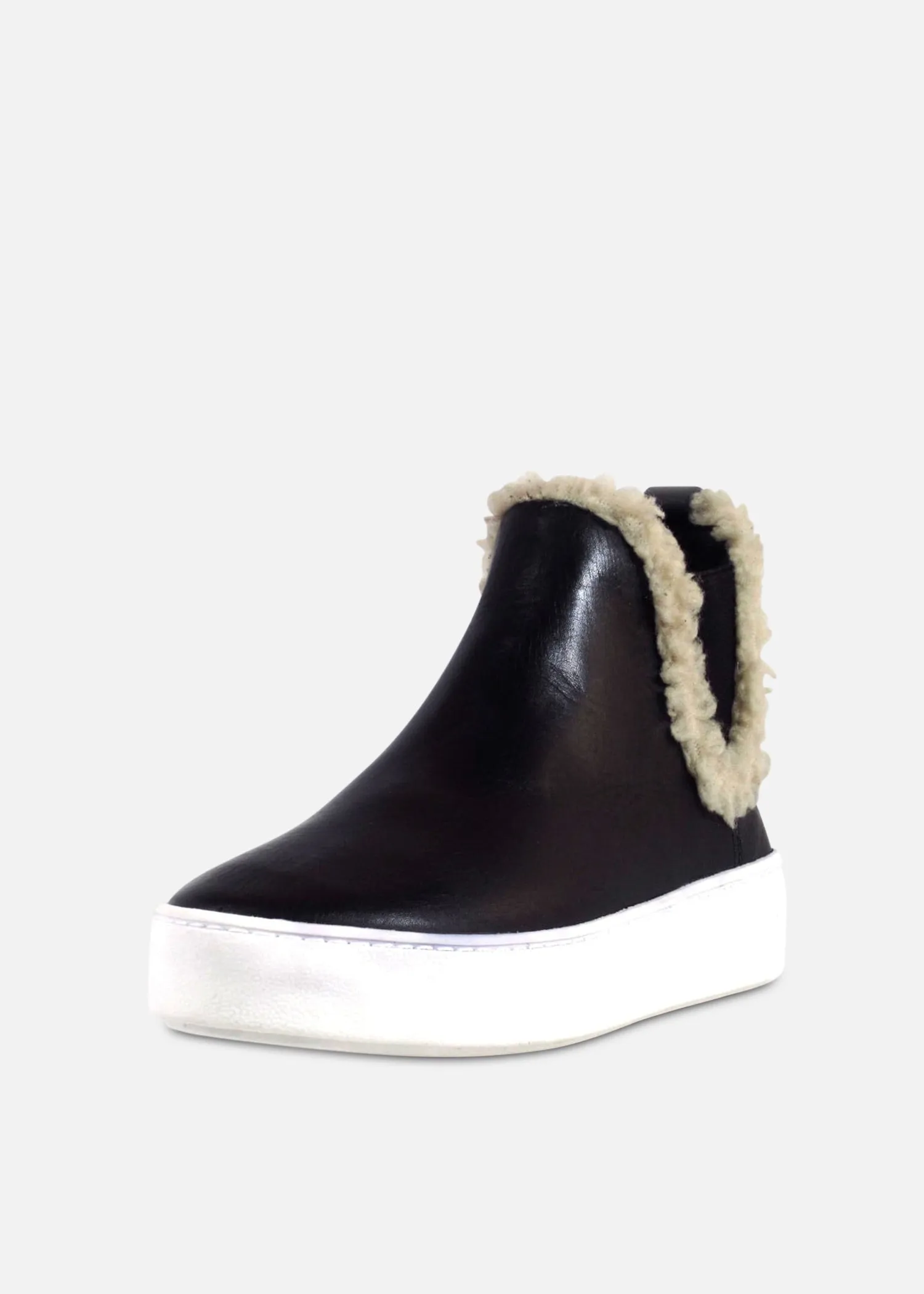 Winston Shearling Detail Sneakers