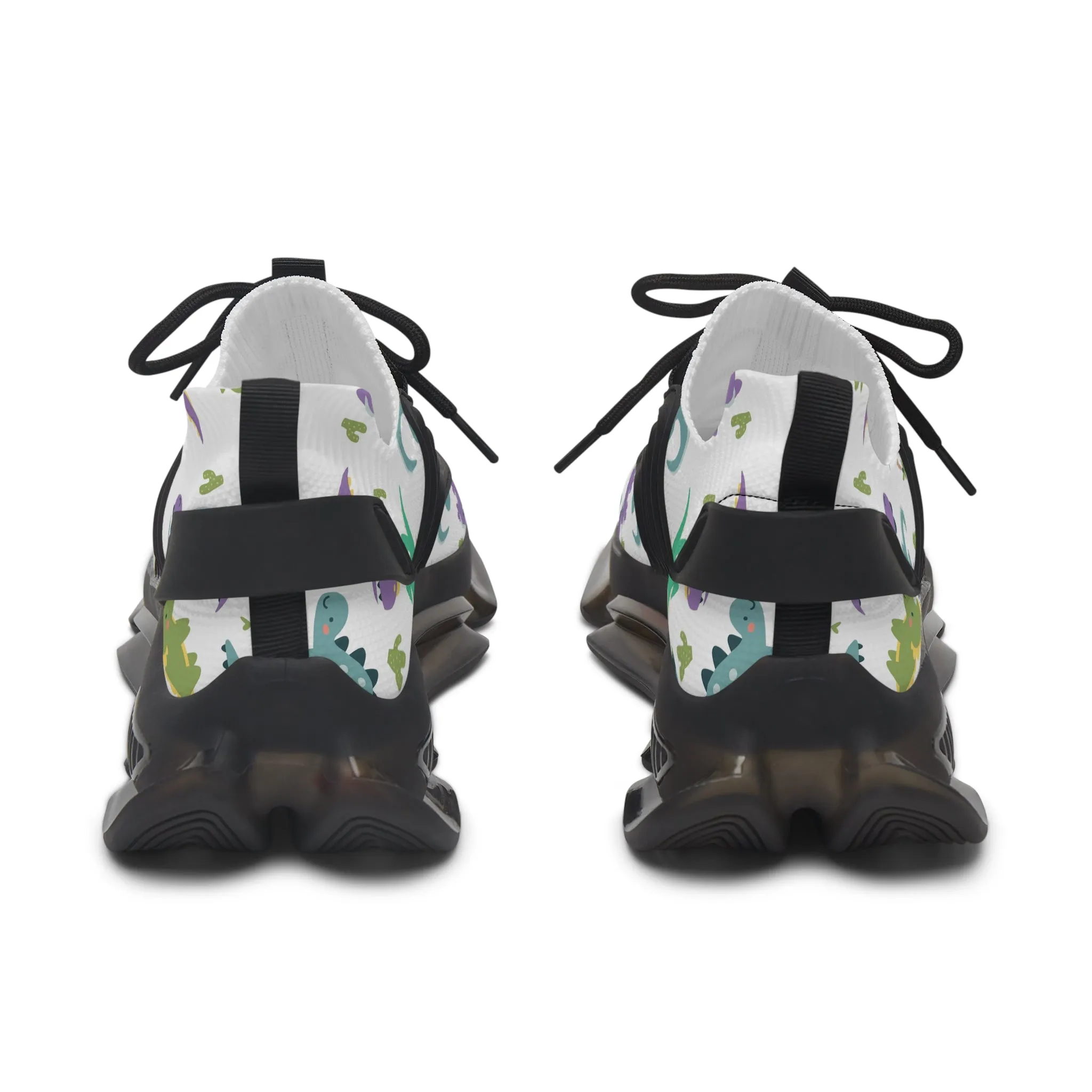 Women&#039;s Colorful Mesh Sneakers - Fun Floral Design