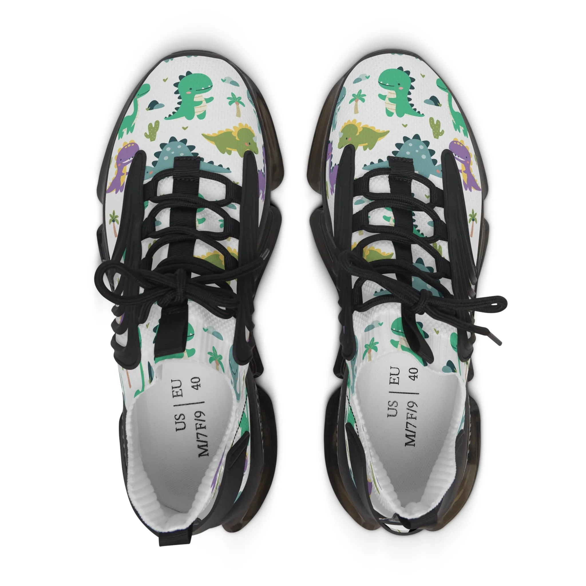 Women&#039;s Colorful Mesh Sneakers - Fun Floral Design