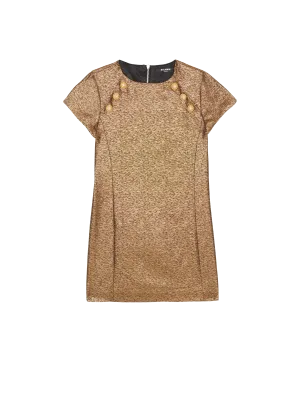 Woven Lurex Dress