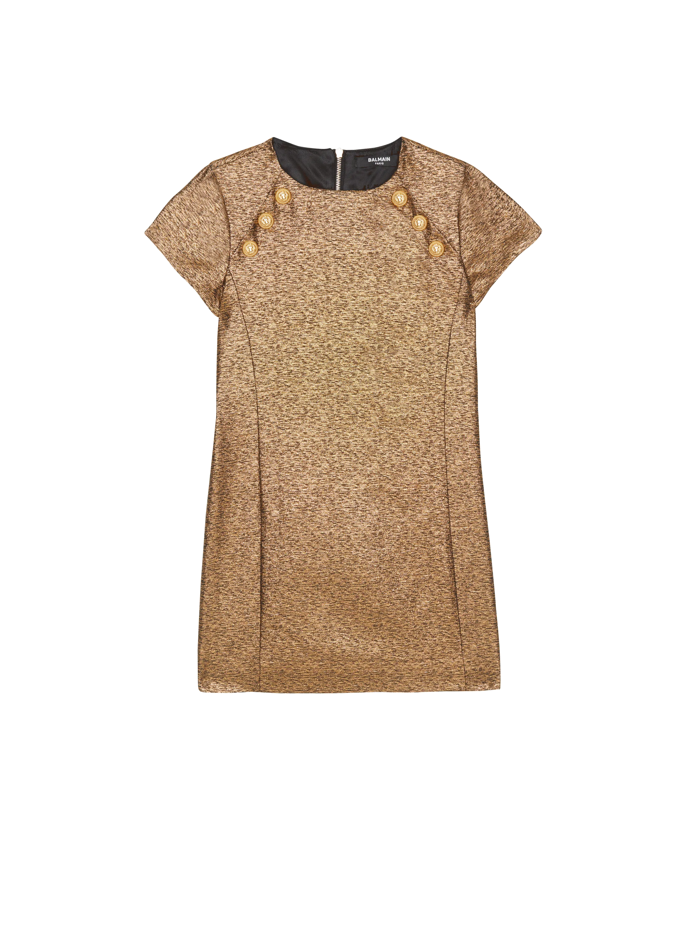 Woven Lurex Dress